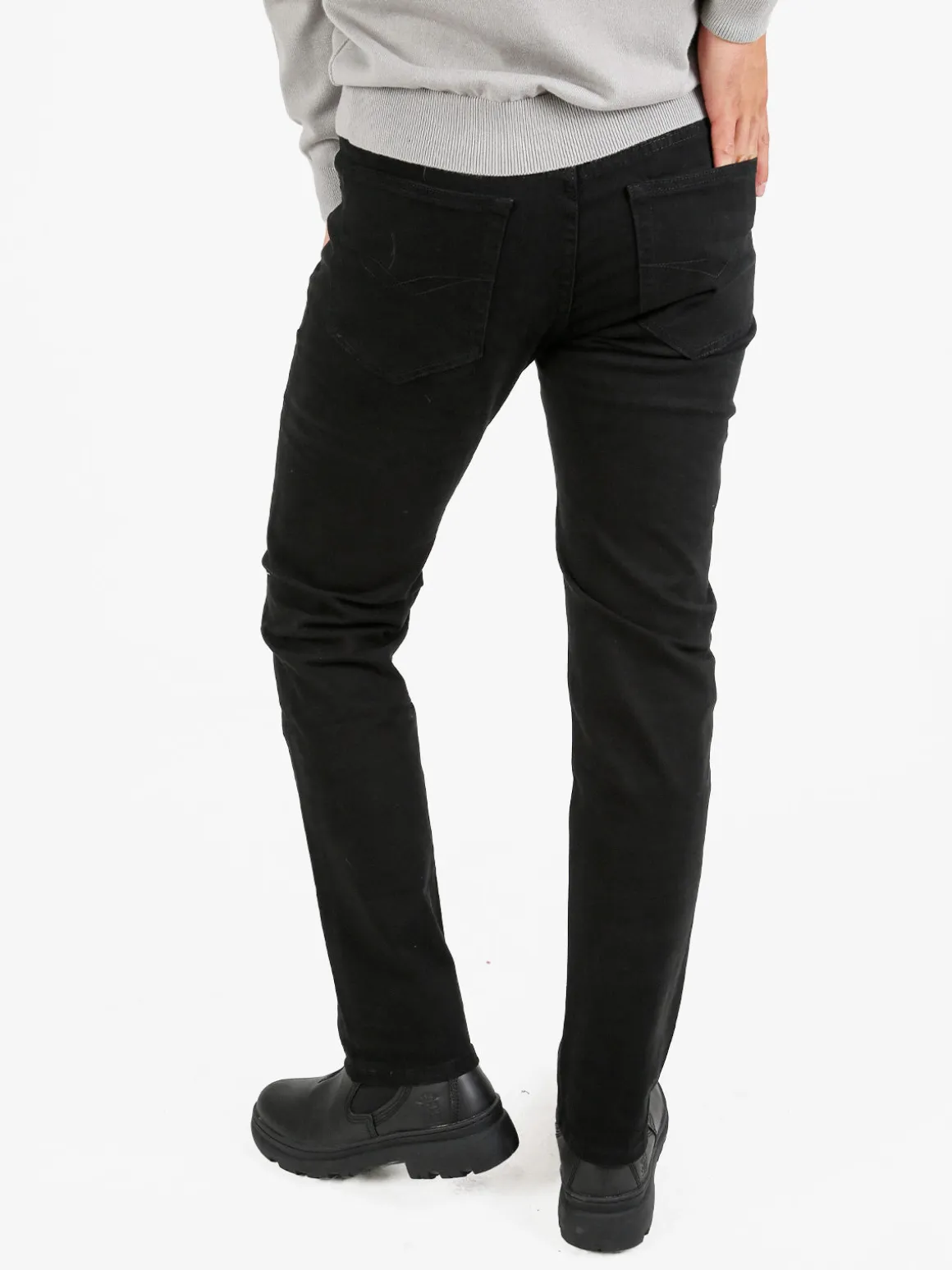 Max & Liu Pantaloni da uomo regular fit in cotone taglie grandi
