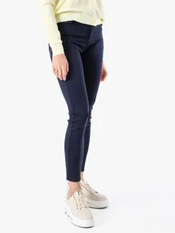 Max & Liu Pantaloni donna push-up - blu