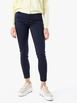 Max & Liu Pantaloni donna push-up - blu