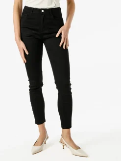 Max & Liu Pantaloni donna push-up - nero