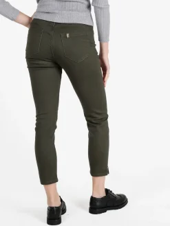 Max & Liu Pantaloni donna regular fit con dettagli strass
