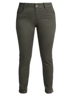 Max & Liu Pantaloni donna regular fit con dettagli strass