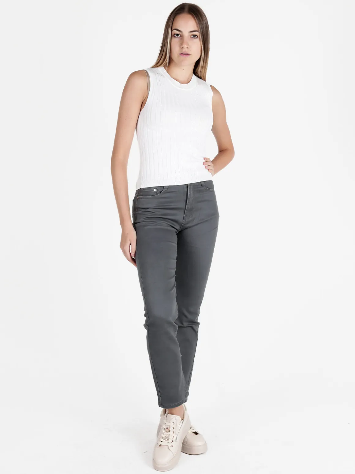 Max & Liu Pantaloni donna regular fit
