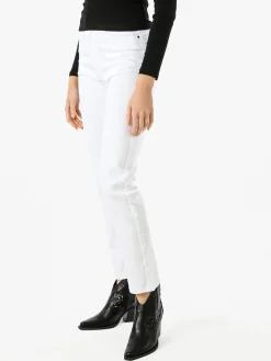 Max & Liu Pantaloni regular da donna - bianco