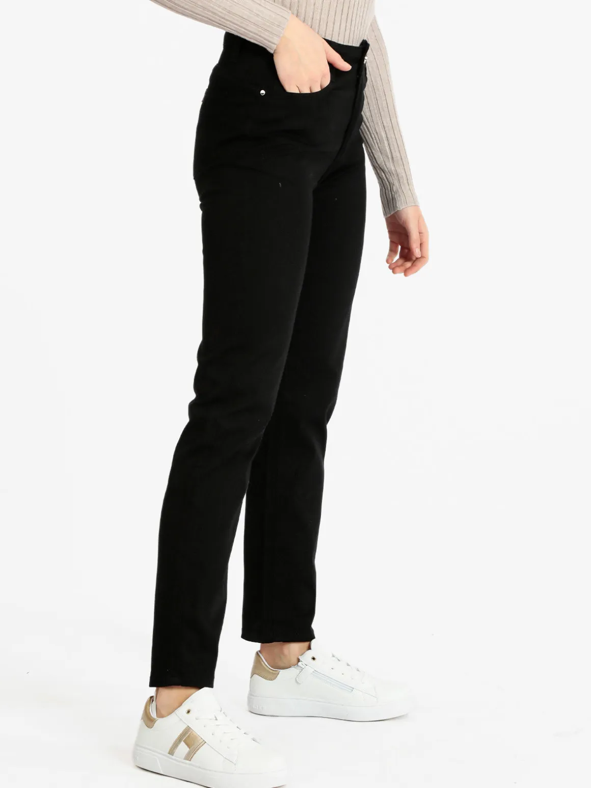 Max & Liu Pantaloni regular da donna