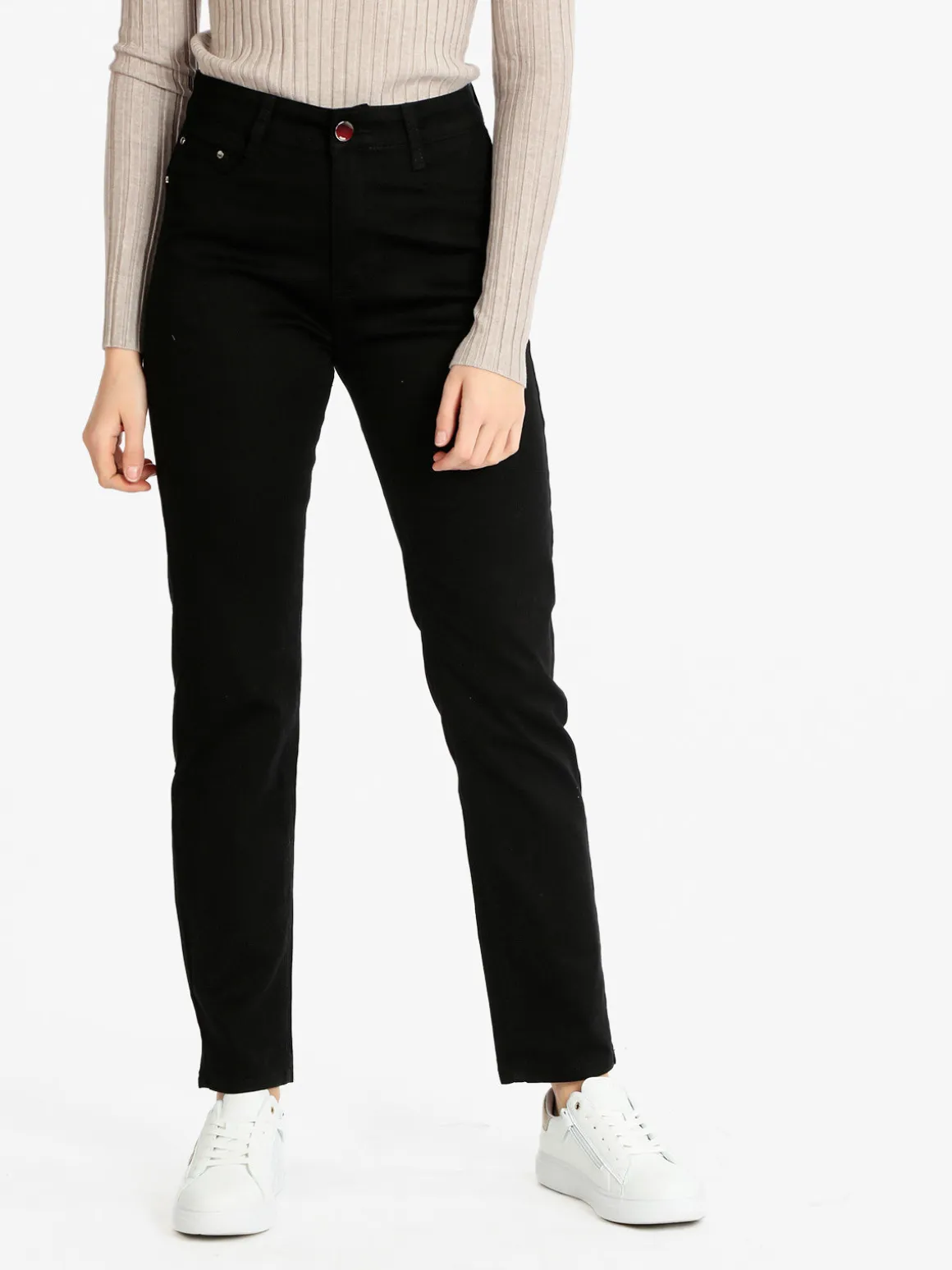 Max & Liu Pantaloni regular da donna