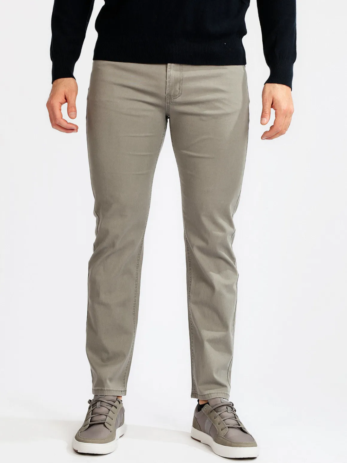 Max & Liu Pantaloni uomo in cotone taglie grandi