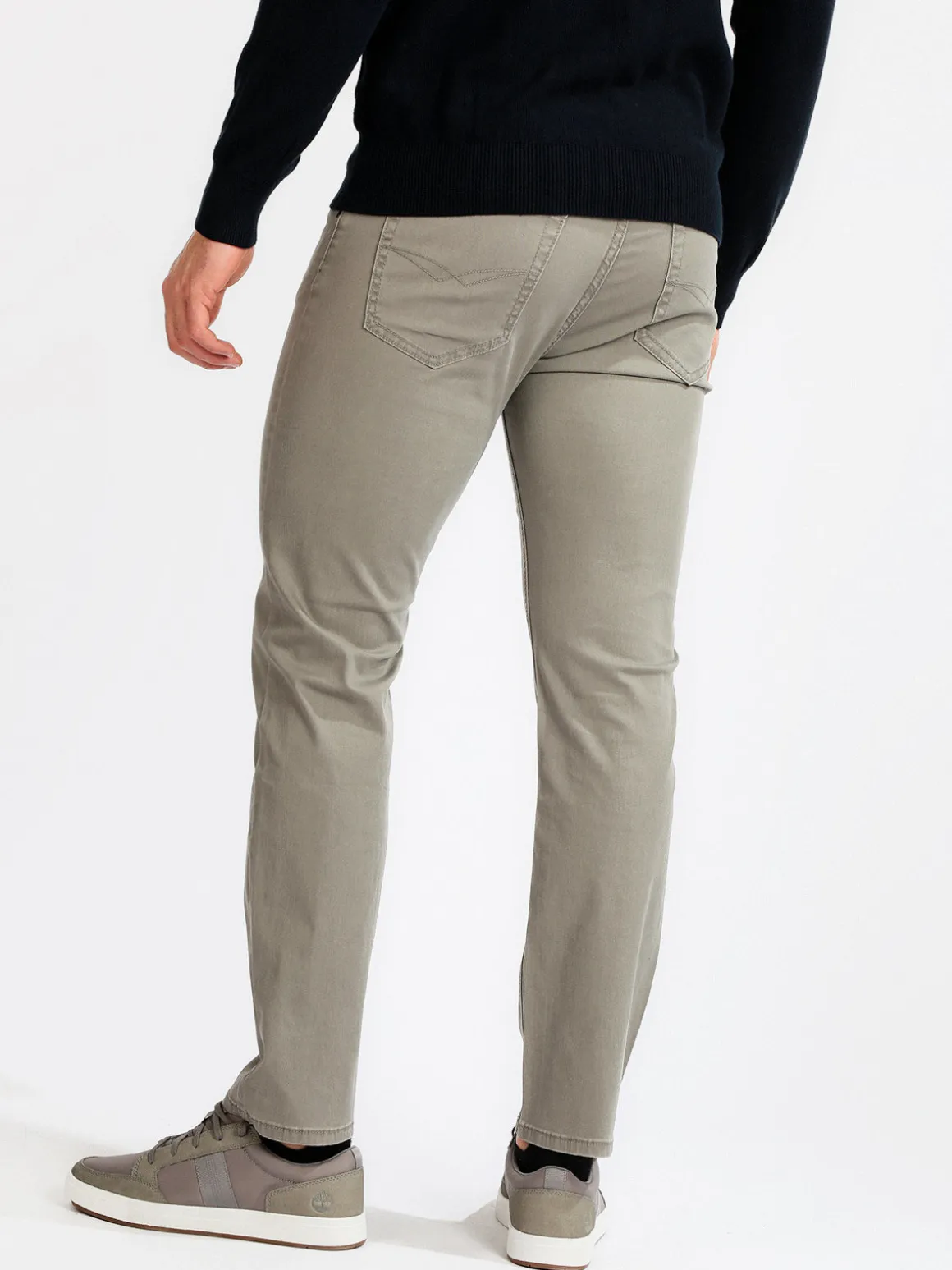 Max & Liu Pantaloni uomo in cotone taglie grandi