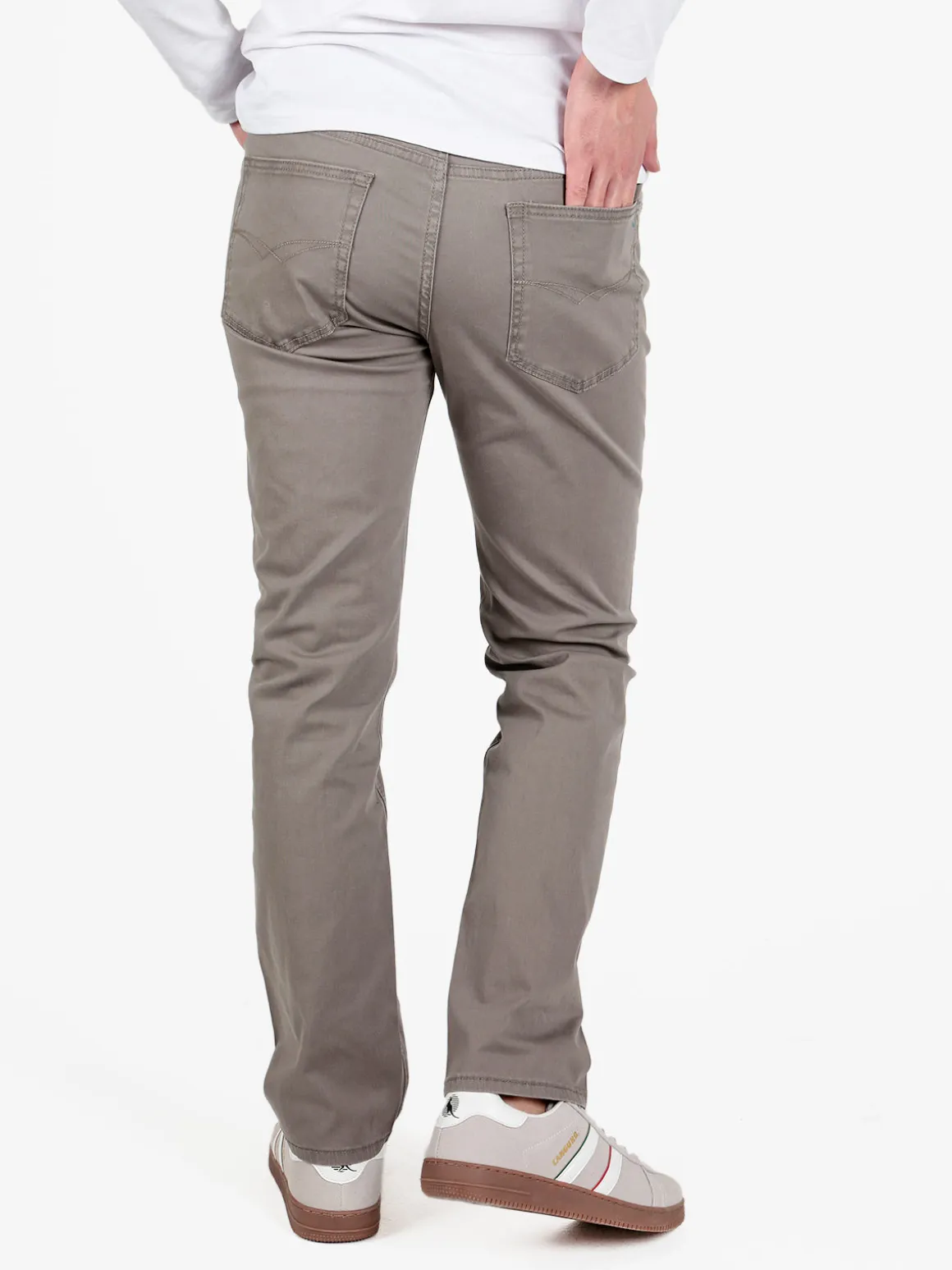 Max & Liu Pantaloni uomo in cotone regular fit - taglie grandi