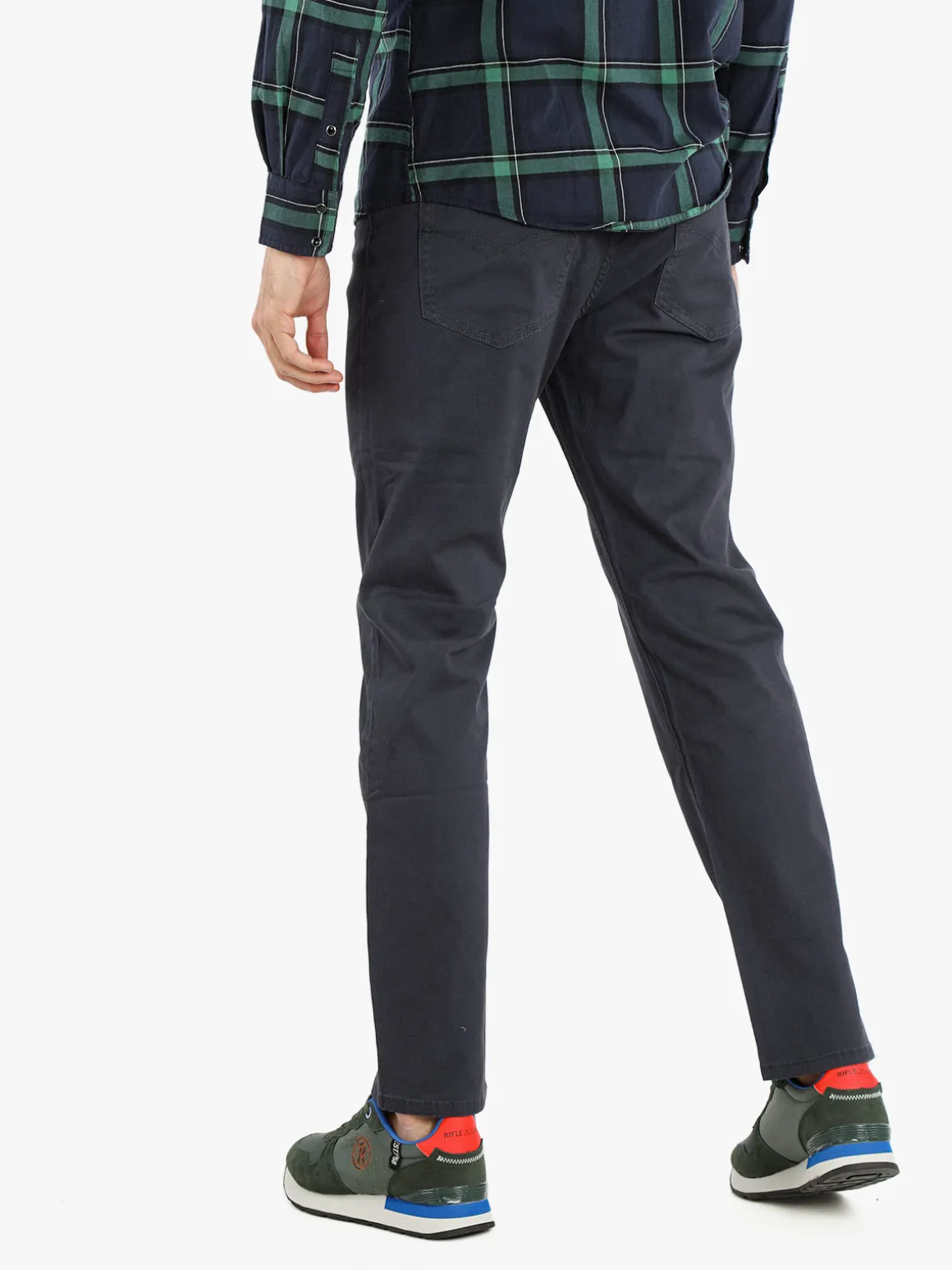 Max & Liu Pantaloni uomo in cotone regular fit taglie grandi