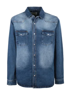 Max Tre Camicia uomo in jeans