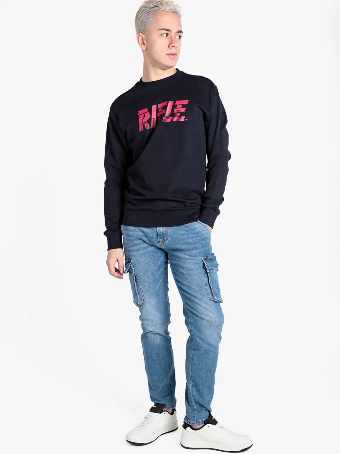 Max Tre Jeans cargo da uomo
