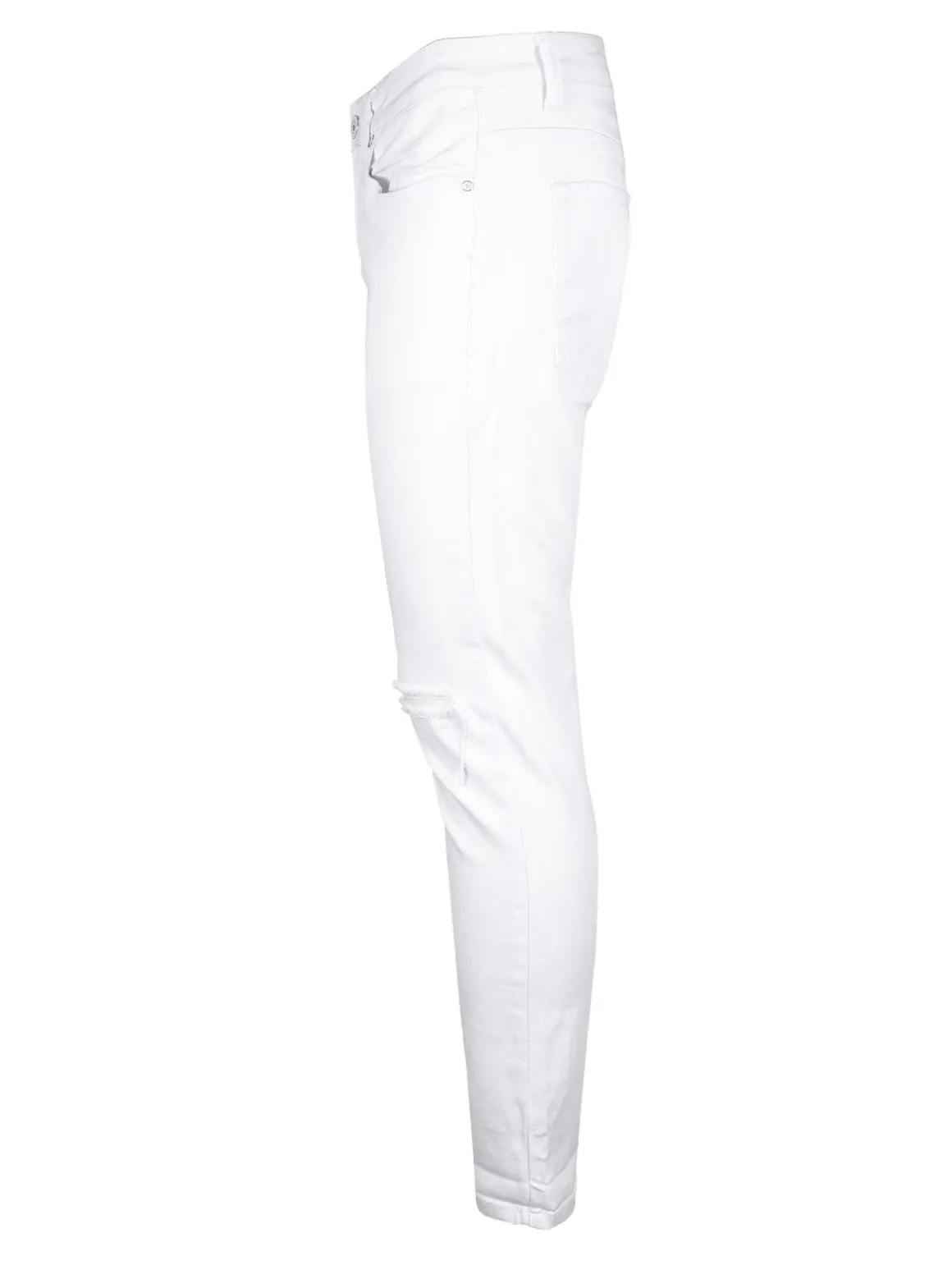 Max Tre Jeans slim fit uomo con strappi
