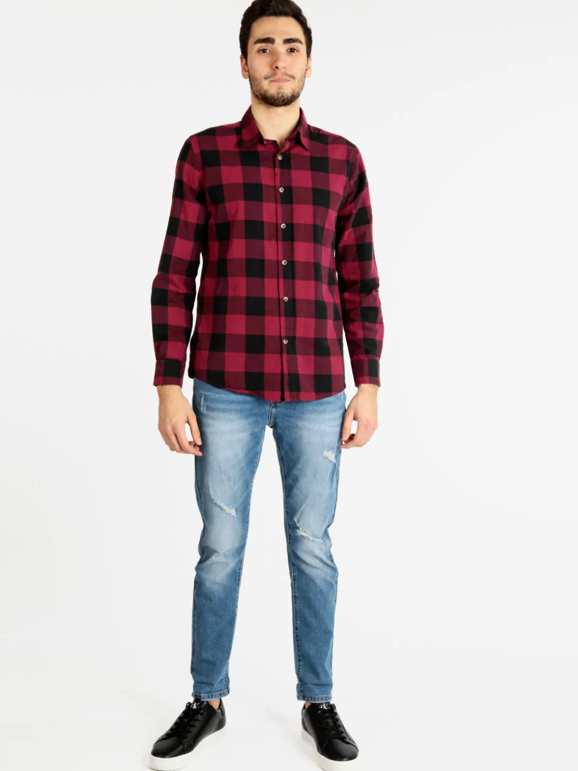 Max Tre Jeans uomo con strappi