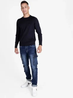 Max Tre Jeans uomo con tasconi laterali