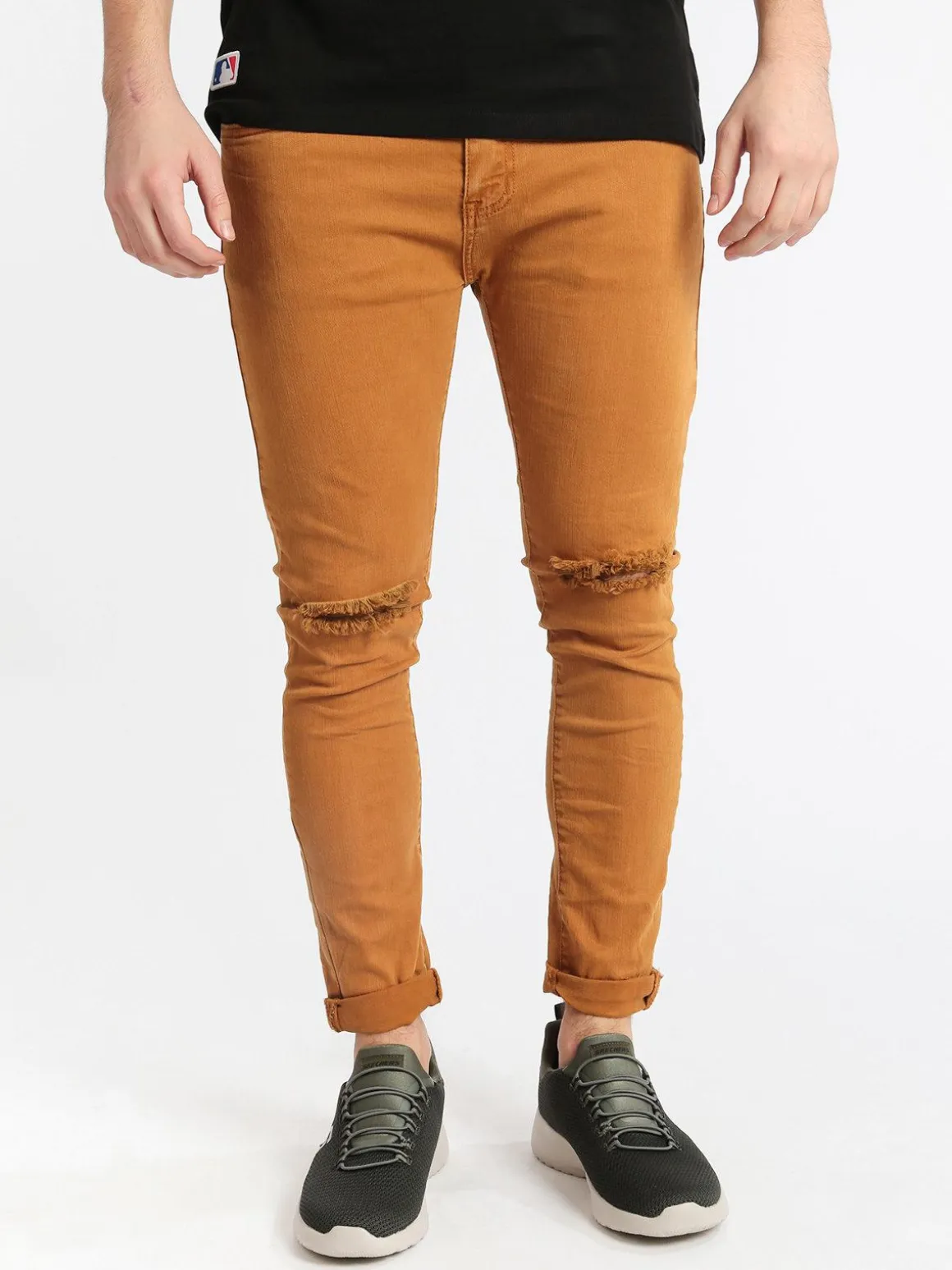 Max Tre Pantaloni strappati