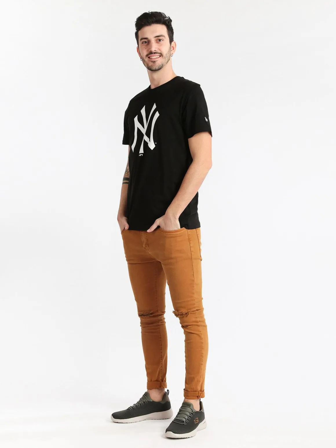 Max Tre Pantaloni strappati
