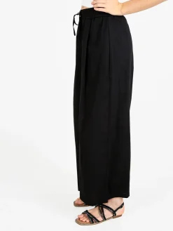 Maya Pantaloni donna a gamba larga in cotone