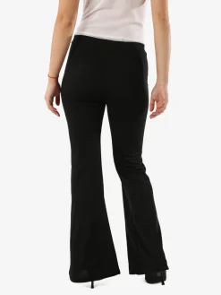 Maya Pantaloni eleganti da donna con finale a zampa - nero