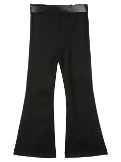 Mec Girl Pantaloni da bambina a zampa con cintura