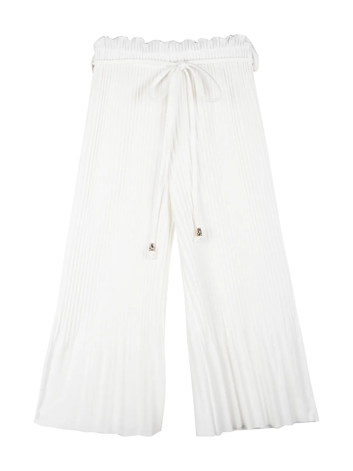 Mec Girl Pantaloni plissettati ba bambina a zampa