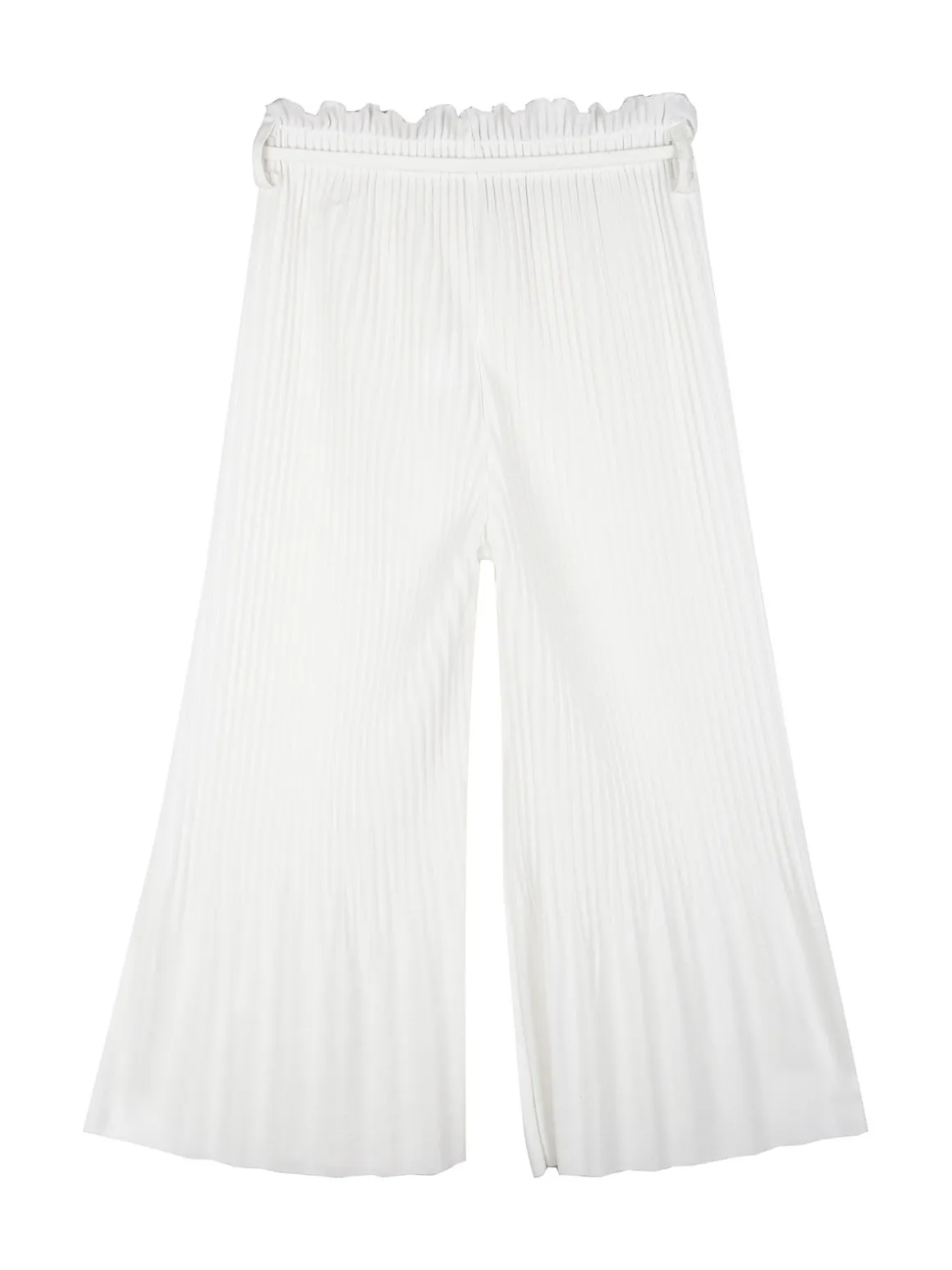 Mec Girl Pantaloni plissettati ba bambina a zampa
