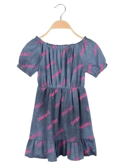 Mec Girl Vestito da bambina con scritte