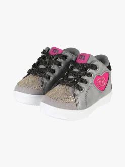Melania Sneakers alte da bambina con cerniera e zip