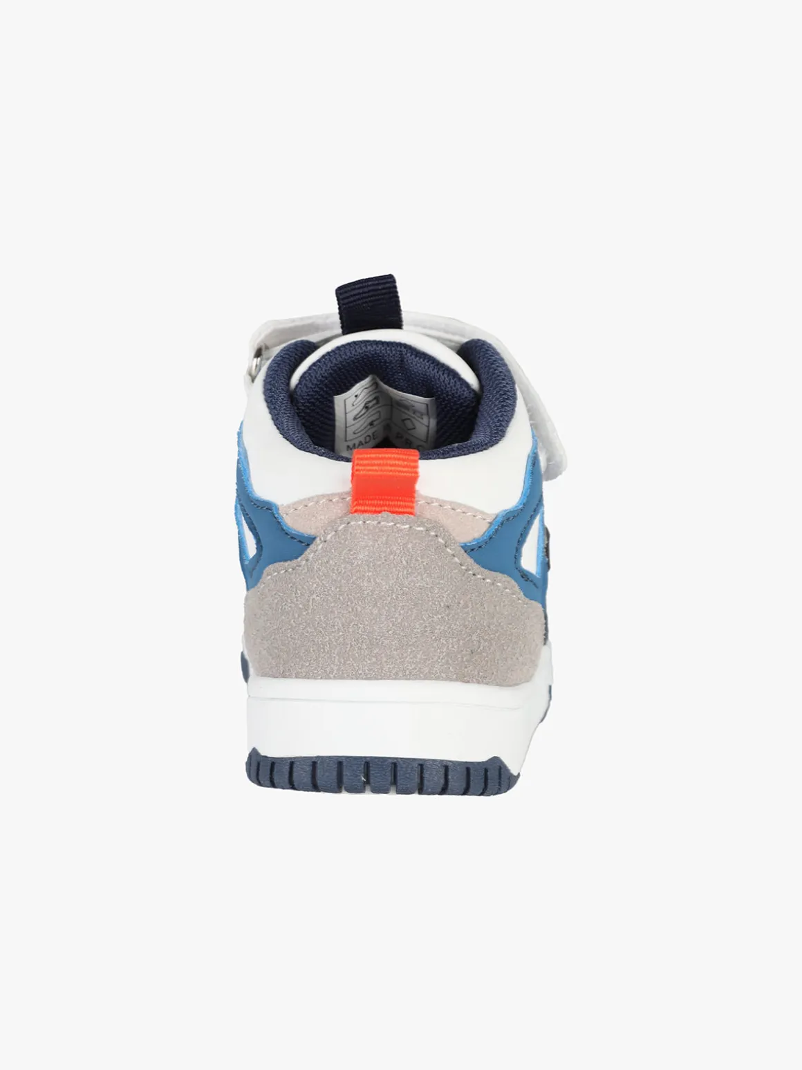 Melania Sneakers alte da bambino con cinturino a strappo