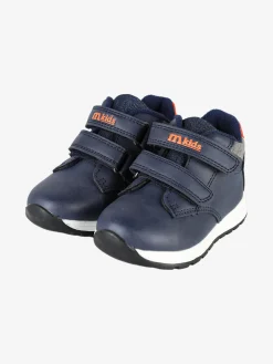 Melania Sneakers alte da bambino con cinturini a strappo