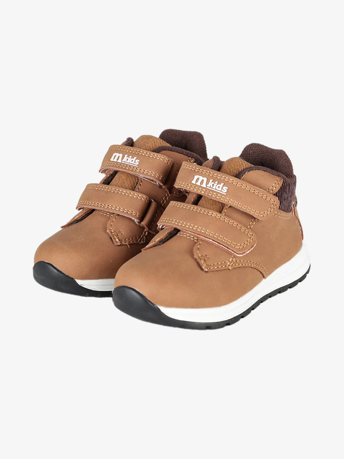 Melania Sneakers alte da bambino con cinturini a strappo