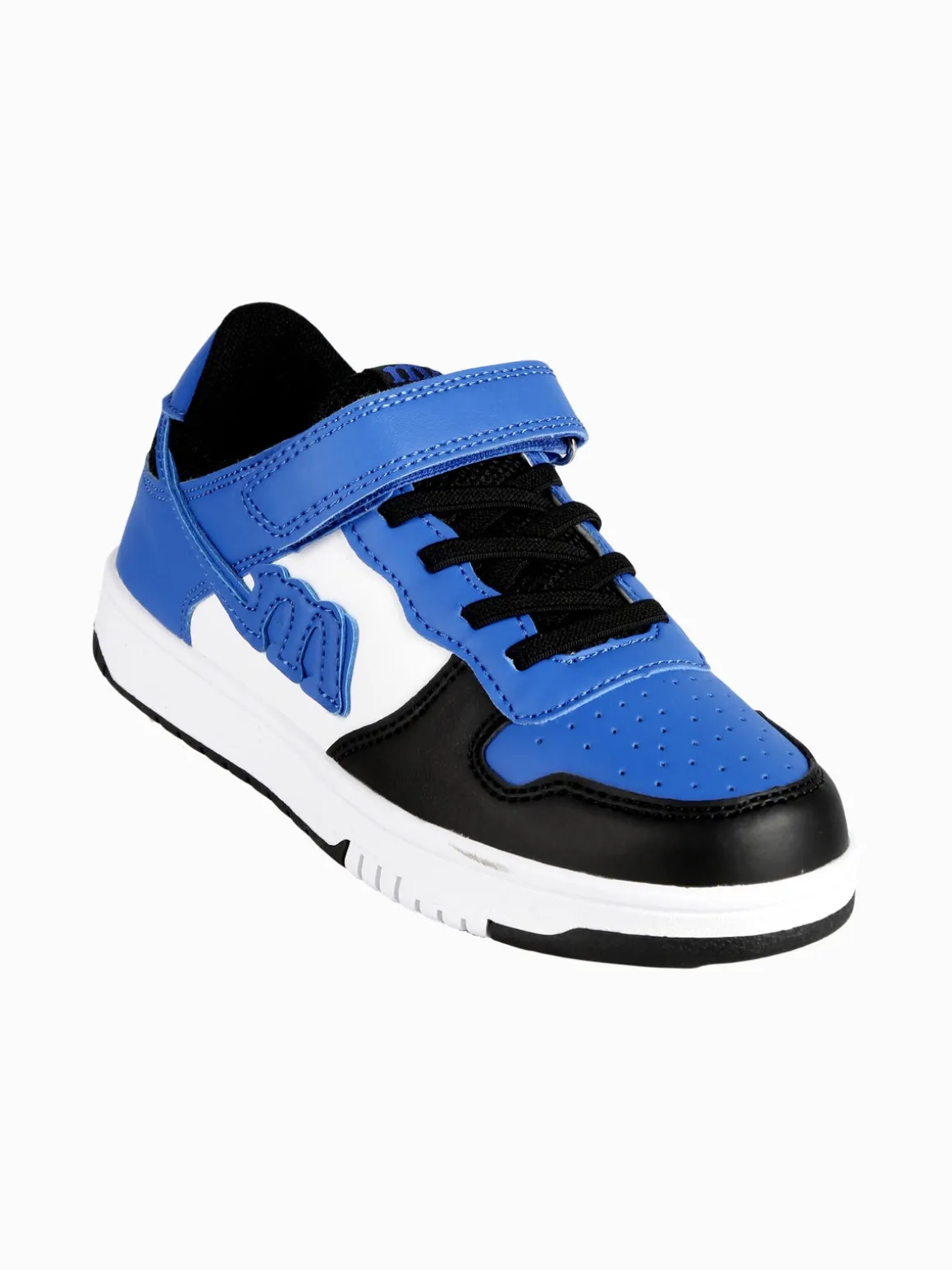 Melania Sneakers bicolor da ragazzo con strappo
