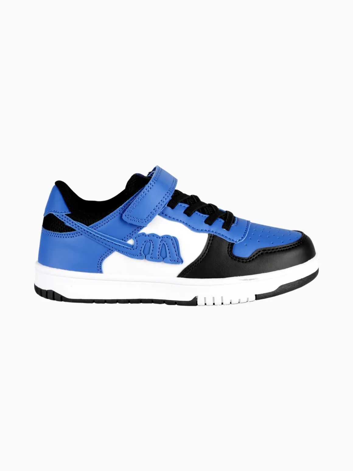 Melania Sneakers bicolor da ragazzo con strappo