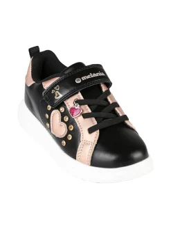 Melania Sneakers da bambina con cinturino a strappo