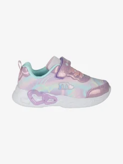Melania Sneakers da ragazza con luci a cuore