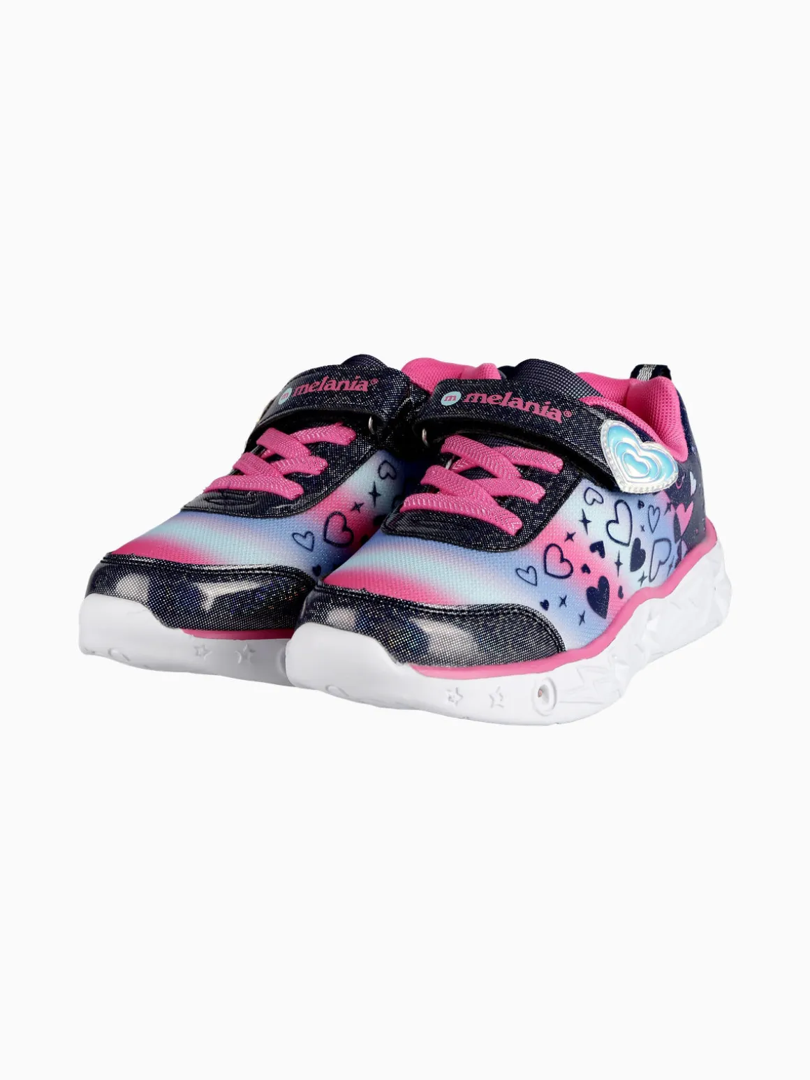 Melania Sneakers da ragazza con luci