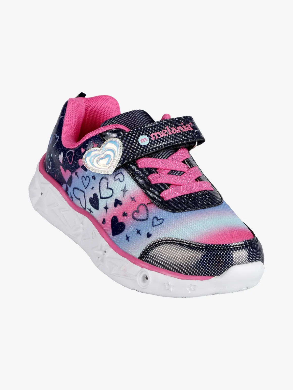 Melania Sneakers da ragazza con luci