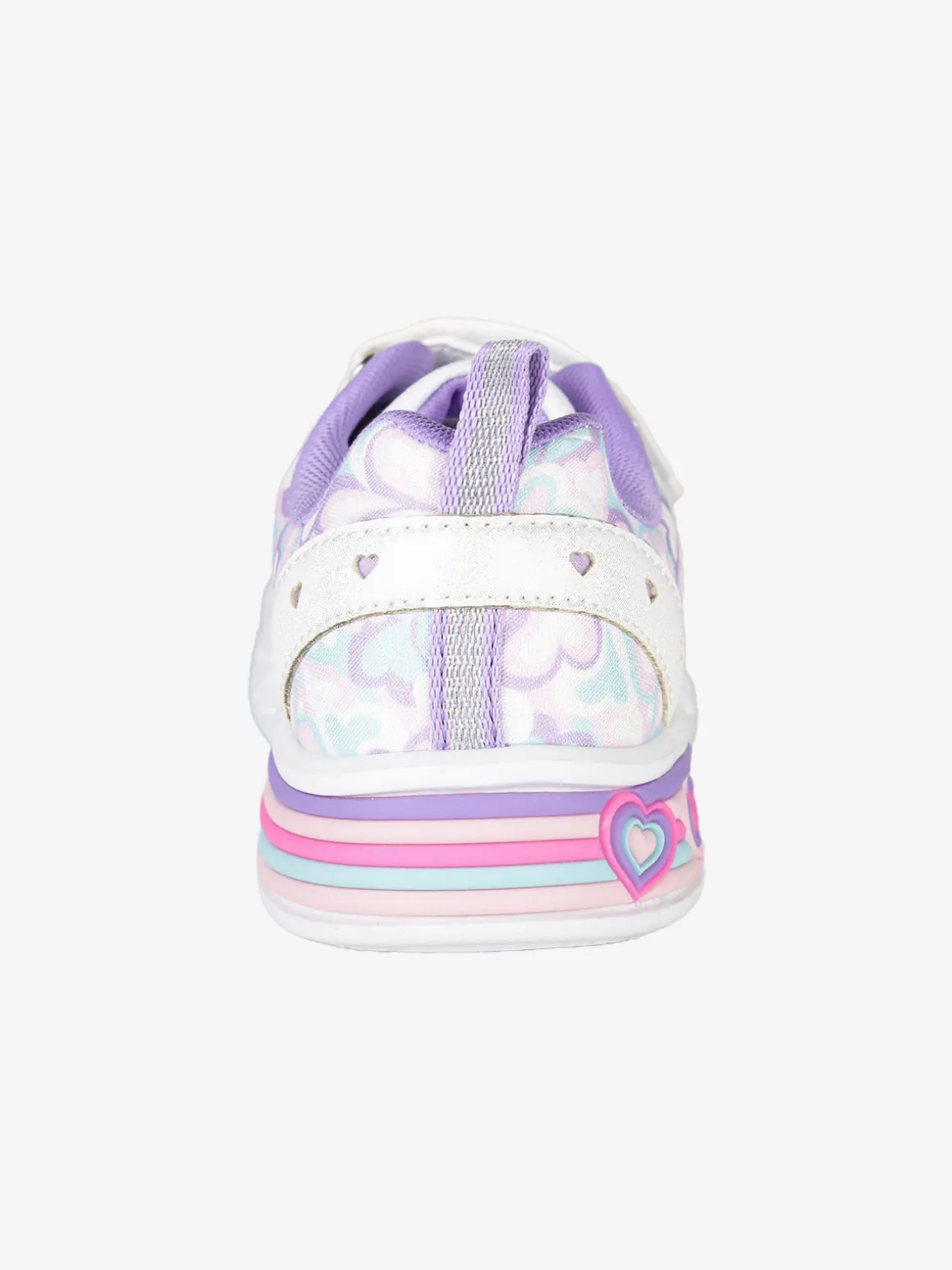 Melania Sneakers da ragazza con luci e cinturino a strappo