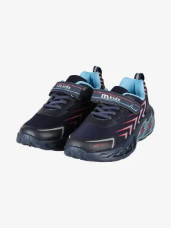 Melania Sneakers da ragazzo con luci e cinturino a strappo