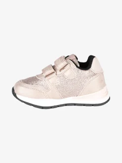 Melania Sneakers glitter da bambina con strappi