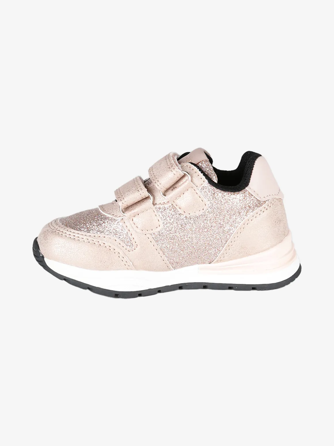 Melania Sneakers glitter da bambina con strappi