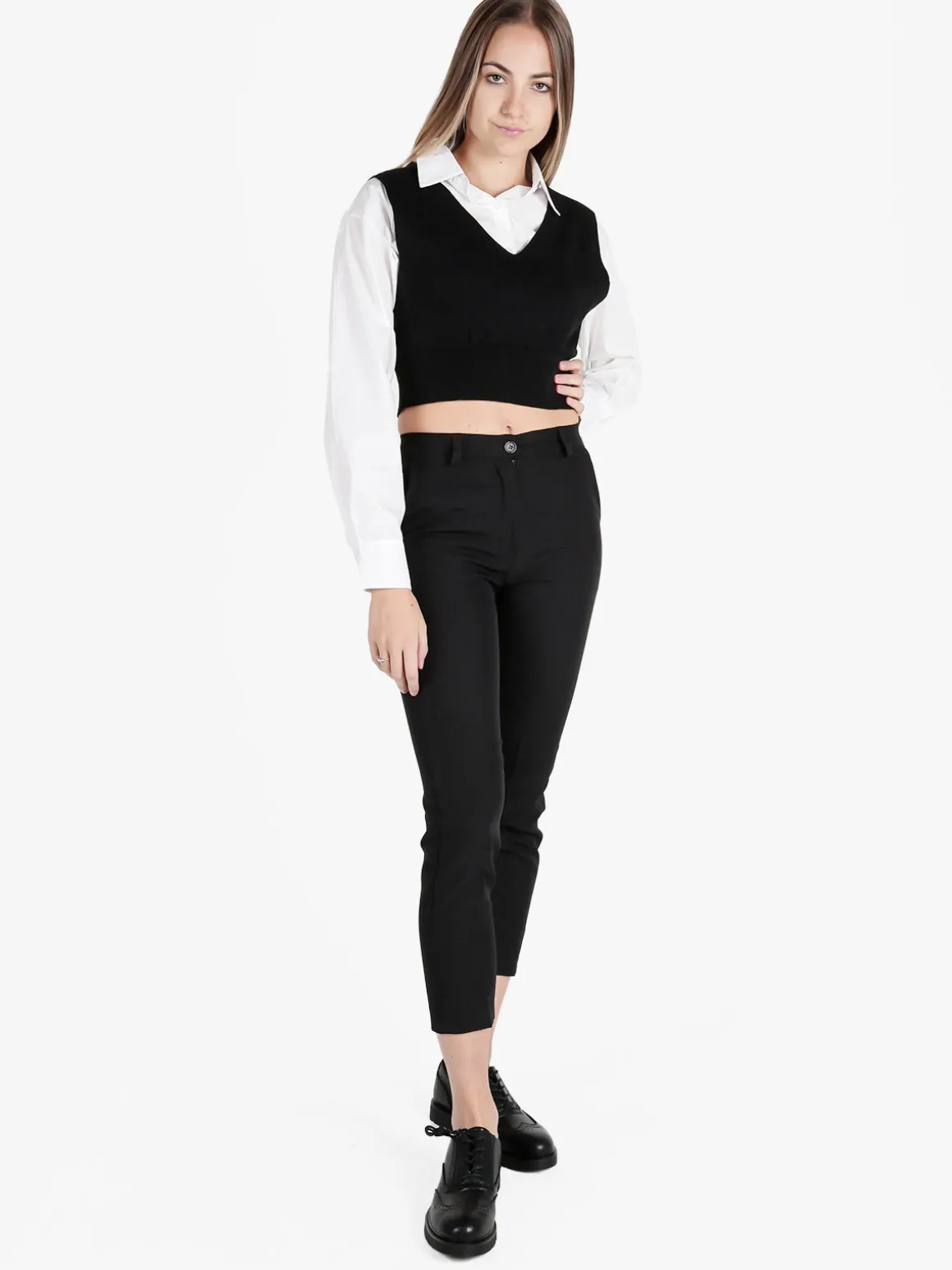 Melitea Pantaloni donna modello capri
