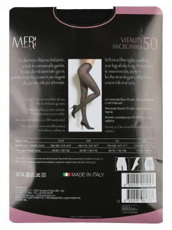Meri Collant donna 50 denari - nero