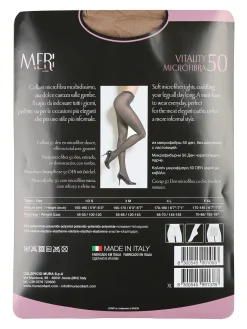 Meri Collant donna 50 denari - sabbia