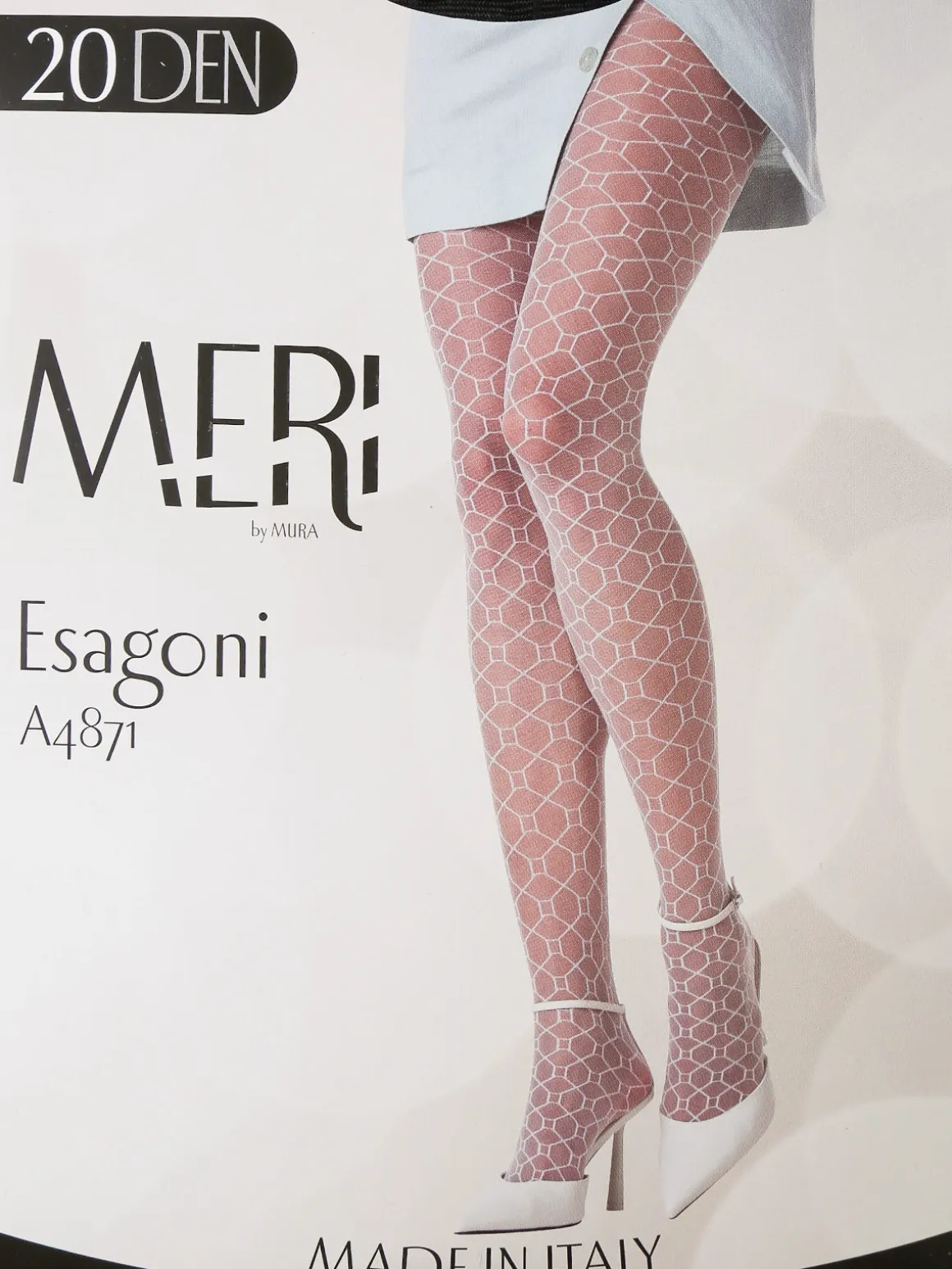 Meri Collant donna esagoni 20 denari