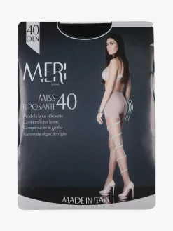Meri Collant donna riposante 40 denari - nero