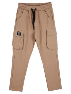 Mg Fashion Studio Pantaloni da ragazzo cargo con interno in pile - khaki