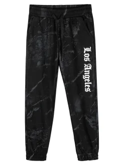 Mg Fashion Studio Pantaloni sportivi da bambino con coulisse e polsini