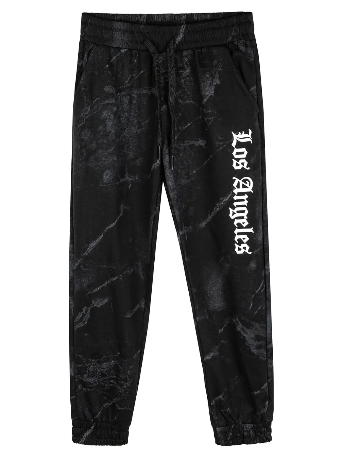 Mg Fashion Studio Pantaloni sportivi da bambino con coulisse e polsini