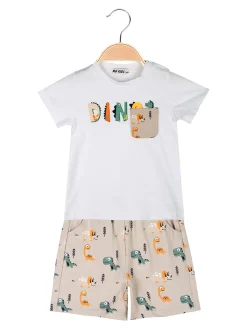 Mg Kids Completo corto da neonato 2 pezzi con t-shirt e bermuda